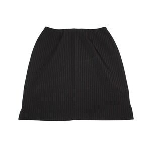 Y2K B.Smart women's mini skirt size 7/8 black pink pinstripe academia mean girls